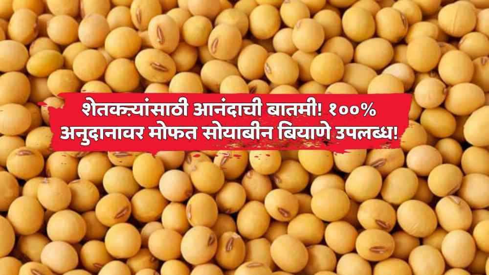 Free Soybean Seeds Scheme