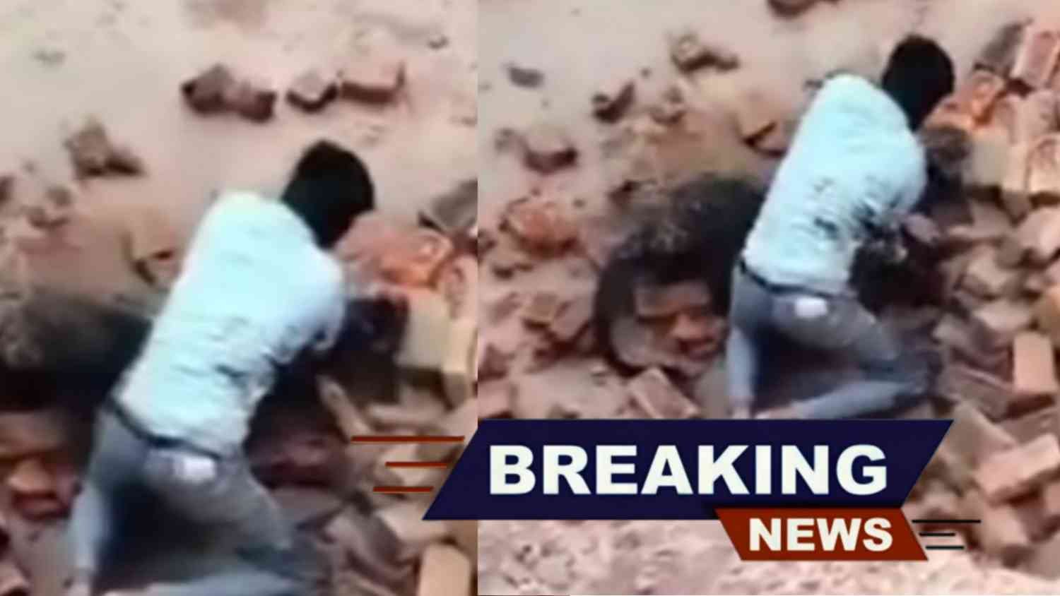 Leopard attack viral video